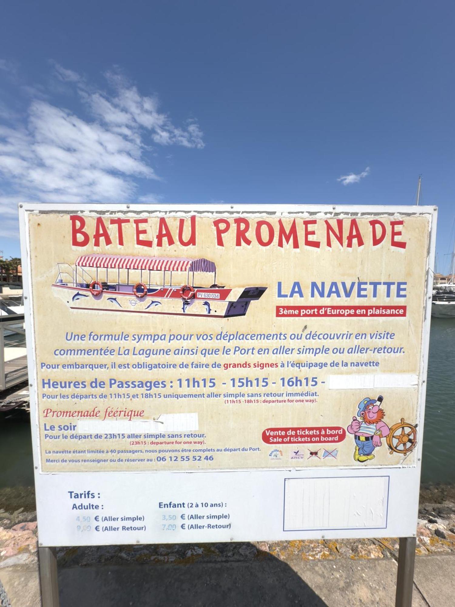 Hispaniola, Avec Vue Sur La Marina Et Parking Prive Saint-Cyprien Kültér fotó